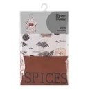 Фартух Ardesto Spice 68х80см, 90% поліестер, 10% бавовна, біло-коричневий ART12SP