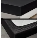 Простирадло на резинці Ardesto Mix&Match Premium, 160х200+30см, 100% бавовна, сатин, чорний ART1620F