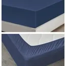 Простирадло на резинці Ardesto Mix&Match, 180x200+30см, 100% бавовна, сатин, синій ART1820FSN