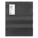 Рушник махровий Ardesto Splendid 50х90см, 100% бавовна, сірий темний ART2350DG
