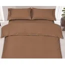 Простирадло Ardesto Mix&Match, 240x260см, 100% бавовна, сатин, коричневий ART2426FSH