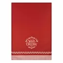 Рушничок для кухні Ardesto Christmas Happy Holidays 45х65см, 90% поліестер, 10% бавовна, червоний AR
