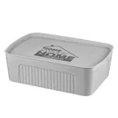 Ящик з кришкою для зберігання Ardesto 45.5х31х14см, 13л, пластик PP, сірий ARHC2513G