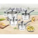 Набір посуду Tefal Daily Cook, 8предметів, нержавіюча сталь, бакеліт, скло G712S855