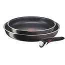 Набір посуду Tefal Ingenio XL Intense, змінна ручка, 3 предмети, алюміній, бакеліт, коричневий L1509