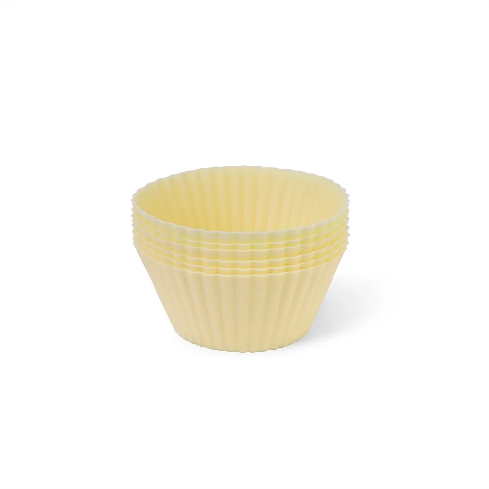 Набір з 6 формочок для кексів 7x3,5 см (силікон) (40 наборів у промоційній коробці) 7800