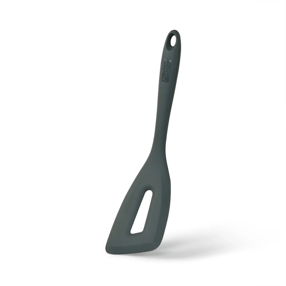 Лопатка з отвором CHEF’s TOOLS 27,5 см, колір АВОКАДО (силікон) 1472 Fissman