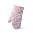 Рукавиця 32 см (зелені квіти, силикон) 7555