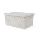 К13-010 Кошик з кришкою 10л молочний Diomedea 5 шт