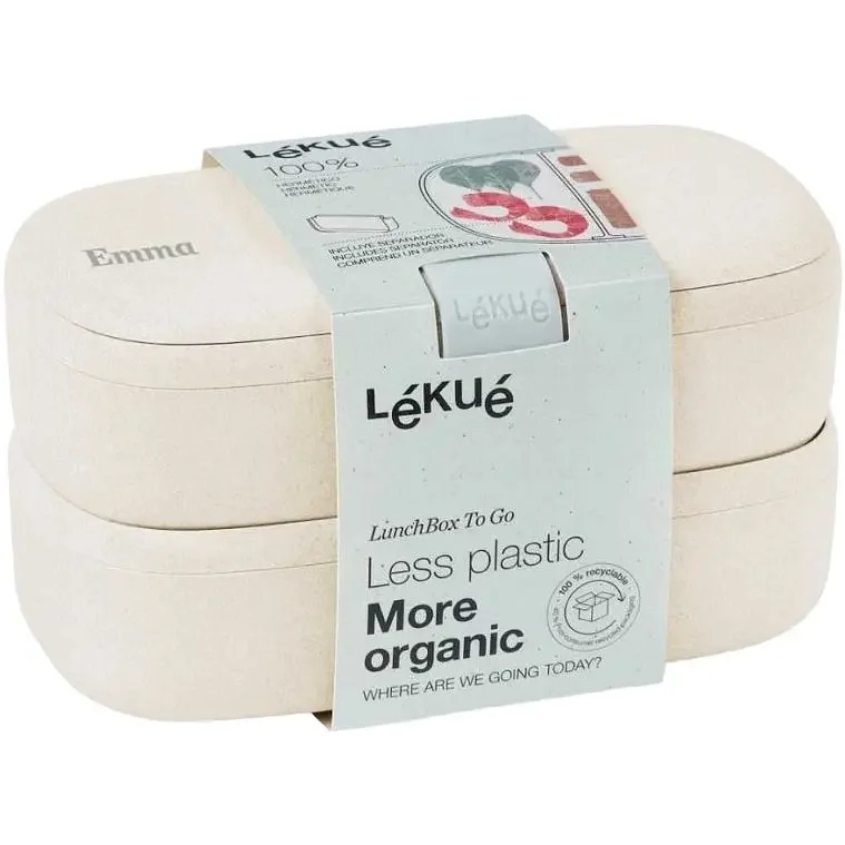Ланчбокс  2 в 1 881404 Lekue
