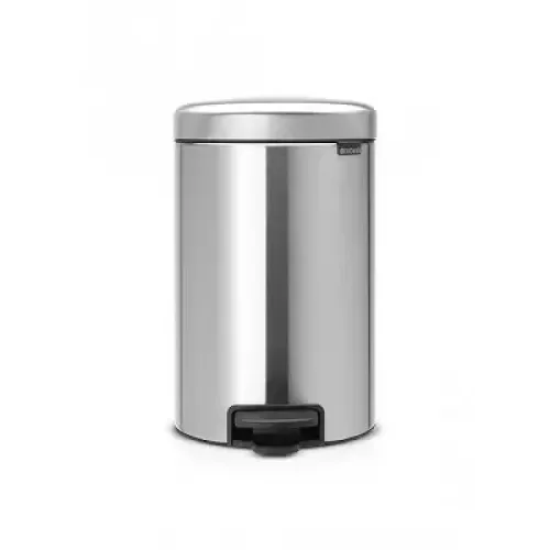 113604 Сміттєвий бак з педаллю newIcon 12 л (сталевий матовий) Brabantia