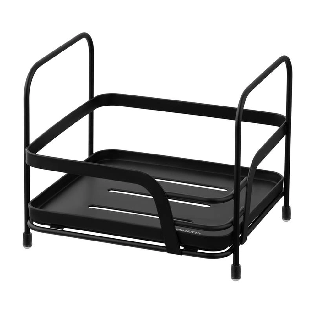 Полиця Ardesto Vigor 1-ярусна 16х15.5х13.5см, метал, поліпропілен, чорний ARHK4501PB Полиця Ardesto Vigor 1-ярусна 16х15.5х13.5см, метал, поліпропілен, чорний ARHK4501PB