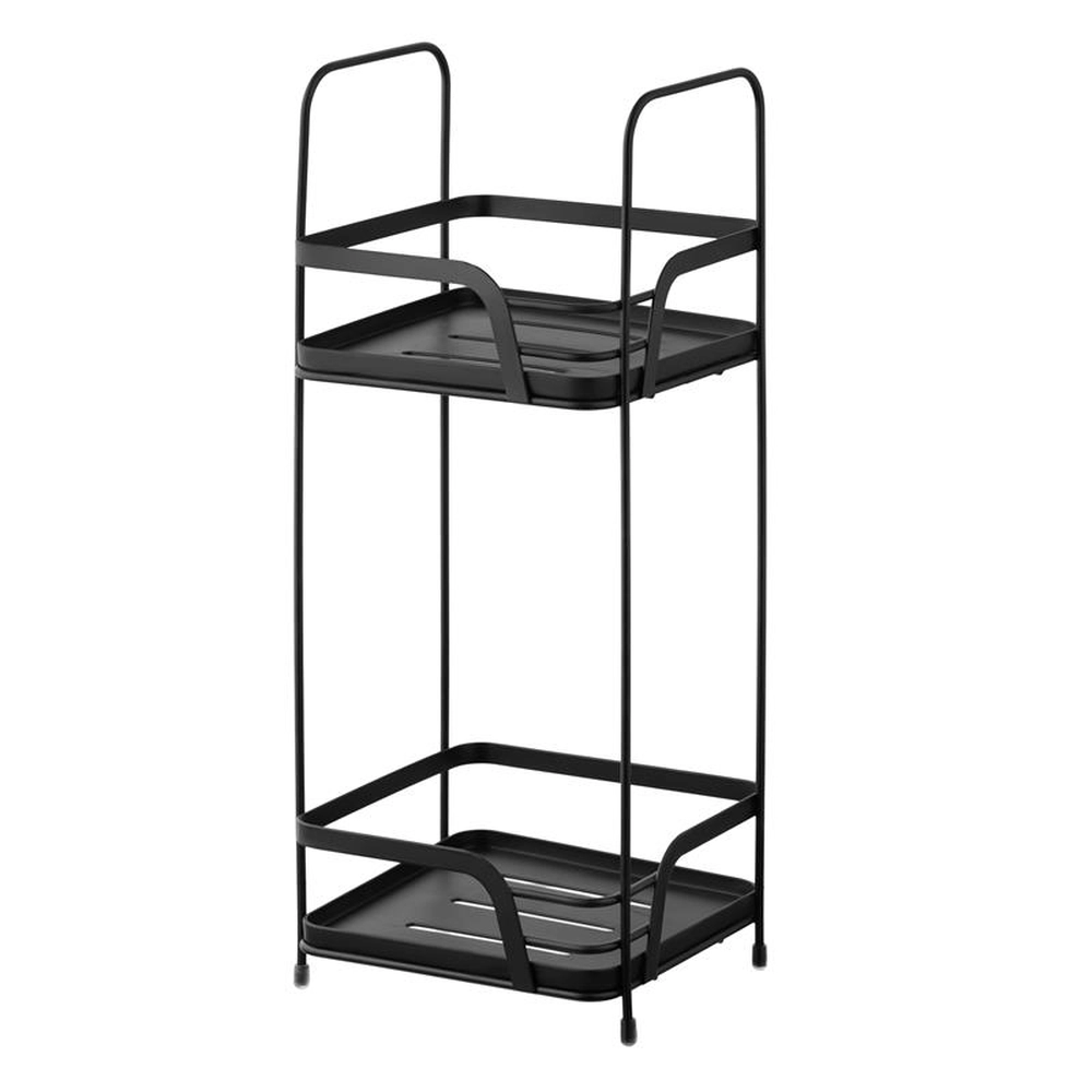 Полиця Ardesto Vigor 2-ярусна 16х15.5х40см, метал, поліпропілен, чорний ARHK4502PB Полиця Ardesto Vigor 2-ярусна 16х15.5х40см, метал, поліпропілен, чорний ARHK4502PB