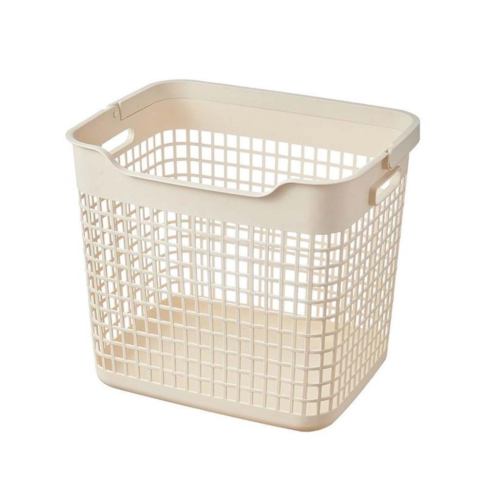 Кошик для білизни Ardesto 38x29.5x33см, 26л, пластик PP, бежевий ARHC2402BG Кошик для білизни Ardesto 38x29.5x33см, 26л, пластик PP, бежевий ARHC2402BG