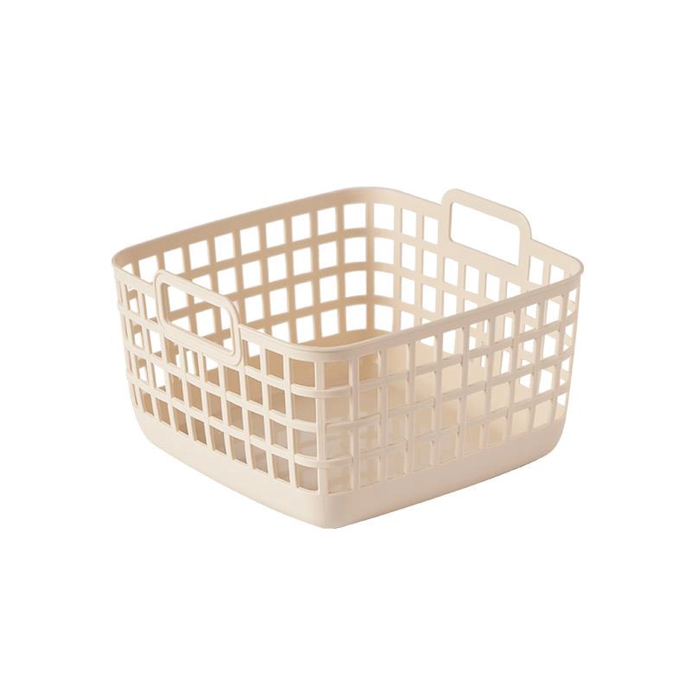 Кошик для зберігання Ardesto 20.6x20x12.4см, 3л, пластик PP, бежевий ARHC2503BG Кошик для зберігання Ardesto 20.6x20x12.4см, 3л, пластик PP, бежевий ARHC2503BG