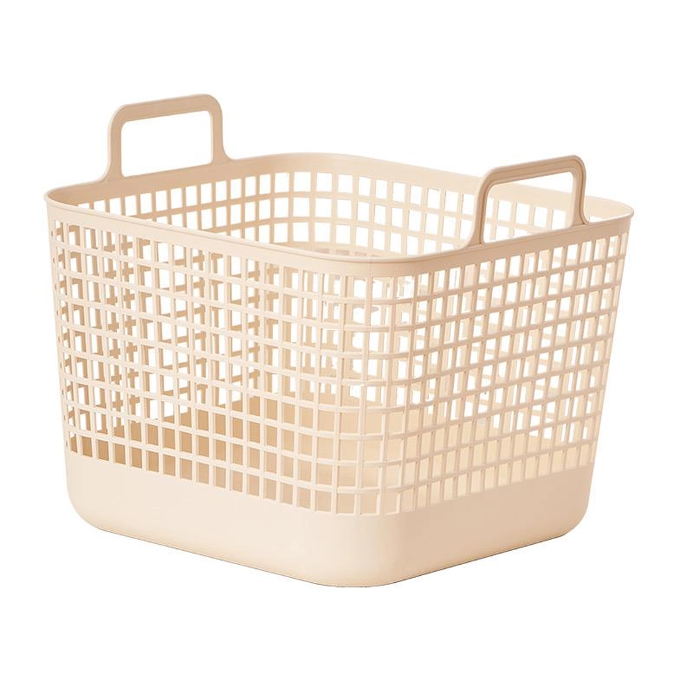 Кошик для зберігання Ardesto 39x37x34.5см, 34л, пластик PP, бежевий ARHC2534BG Кошик для зберігання Ardesto 39x37x34.5см, 34л, пластик PP, бежевий ARHC2534BG