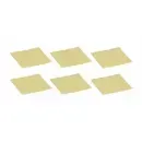 662240 Підкладка під скло FLAIR LITE, 6 шт., кольори лайма. Tescoma